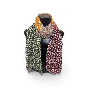Elegant Floral Wrap <b>Scarf</b> Shawl For Shoulder Wrap Neck Styling and Outdoor Wear At Bulk Price By Exporter Shawl - Product Image 4