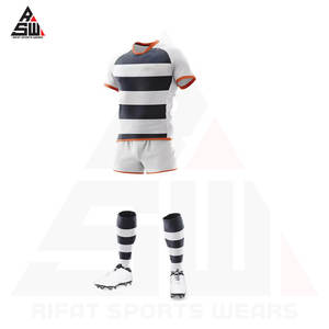 ชุดยูนิฟอร์มรักบี้แขนสั้นไซส์ใหญ่ ระบายอากาศได้ดี ผลิตจากโพลีเอสเตอร์ 100% สำหรับผู้ใหญ่ ใส่ได้ทั้งชายและหญิง เหมาะสำหรับการฝึกซ้อม - สินค้ามาใหม่ - Product Image 3