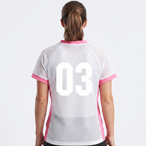 Camiseta de Lacrosse de Malla Personalizada al por Mayor para Mujer, Jersey de Lacrosse de Malla Personalizado para Mujer, Transpirable, Deportivo - Product Image 2