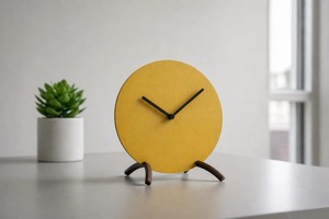 Minimal <b>Table</b> <b>Clock</b> Modern Decorative Timepiece Ideal For Home Office And Stylish Desk Decor Wholesale From India - Product Image 5