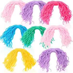 Set di 8 Giocattoli Sensoriali Elastici a Forma di Spaghetti, Strumento Educativo per la Prima Infanzia, Giocattoli Sensoriali Estensibili - Product Image 1
