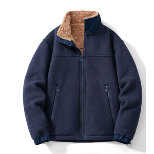 Fashionable Polar Fleece <b>Jacket</b> <b>Men</b> Stylish Cozy Warm <b>Long</b> Sleeve Daily Wear Perfect Winter Season Trendy Polar Fleece <b>Jacket</b> - Product Image 3