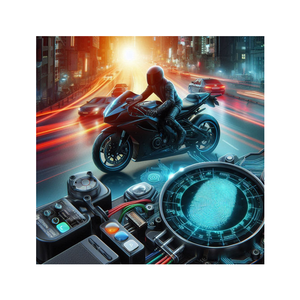 Features & Technology-Based AI GPS <b>Lock</b> with Tamper-Proof Motorcycle Security GPS Tracker with AI-Powered Motion Detection - Product Image 1