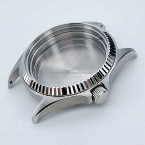 Vente chaude Usine Personnalisé <span class=keywords><strong>Diver</strong></span> <span class=keywords><strong>38mm</strong></span> Boîtier de Montre pour <span class=keywords><strong>Seiko</strong></span> Mod NH34 NH35 NH36 et 28.5 Cadran Pièces de Montre - Product Image 3