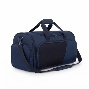 Unisex Heavy Duty Polyester Gym Duffle <b>Bag</b> Lock Zipper Closure Shoe <b>Compartment</b> for Sports <b>Travel</b> Outdoor Use (Customizable) - Product Image 4