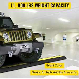 3 pièces de rampes de protection pour câbles électriques en caoutchouc à 2 câbles, capacité de 11000 lb - Product Image 5