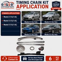 Kit Rantai Timing YS Baru OE ZJ0112201 Cocok untuk Changan Mazda3 2007-2013 1.5L 1.6L Mesin Z6V L4 Penggantian Overhaul Garansi 12 Bulan