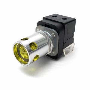 Interrupteur à bouton-poussoir industriel éclairé 800T-QAH2G 30 mm, type voyant vert pour panneau de commande - Product Image 2