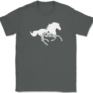เสื้อยืดขี่ม้าสำหรับผู้ชายและผู้หญิง - Product Image 3