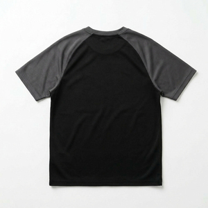 T-shirt de baseball à manches raglan style streetwear, décontracté et sportif, à manches courtes, léger, col rond, pour tous les jours - Product Image 2