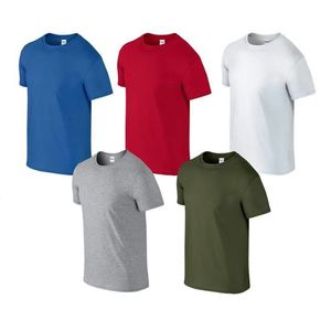 <b>Top</b>-Quality Casual Summer Style Solid Color Short Sleeve Men's T-Shirt Regular fit Perfect For Summer Sizes(S-6XL) - Product Image 1