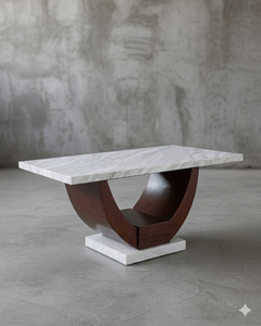 Ensemble de table à manger en bois contemporain avec chaises en velours, design scandinave, meubles écologiques pour la maison - Product Image 4