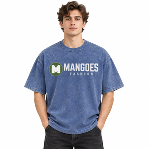 Camiseta de Hombre 100% Algodón OEM, Corte Regular, Manga Corta, Cuello Redondo, Color Sólido, Tejido de Punto, Uso Diario Informal, Personalizable con Serigrafía - Product Image 2