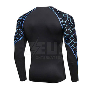 Latest Design Hot Sale <b>Men</b> <b>Compression</b> <b>Shirts</b> Comfortable Fitness Wear <b>Men</b> <b>Compression</b> <b>Shirts</b> - Product Image 2