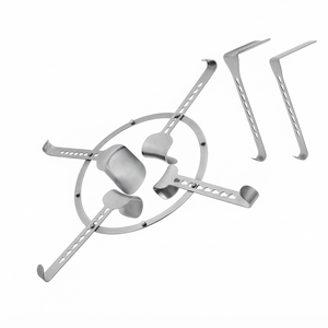 Ensemble d'opérations chirurgicales orthopédiques pour la colonne vertébrale, rétracteur 255 mm × 220 mm en acier inoxydable, manuel, certifié CE, instrument de classe I - Product Image 4
