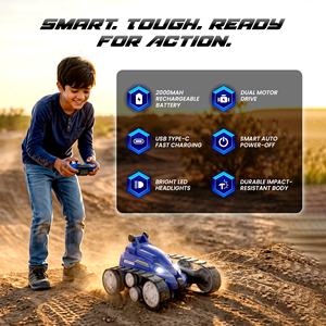 Mirana Tankster 360 °   Coche de Control Remoto Giratorio para Niños |   Vehículo de Juguete Controlado a Distancia y por Aplicación |   Doble Vía de Alta Velocidad - Product Image 5