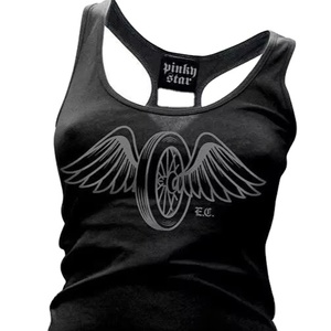 Camiseta sin mangas de longitud corta informal para mujer de algodón 100%, chaleco de Jersey con cuello redondo y apliques de lentejuelas bordadas sostenibles - Product Image 3