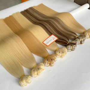 Extensiones de cabello humano vietnamita Trama de costura de larga duración Proveedor de color personalizado Venta directa - Product Image 3