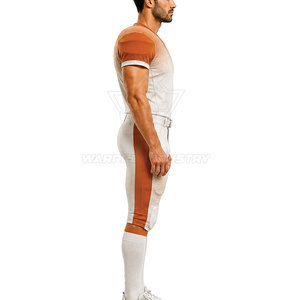 Uniforme de football américain professionnel personnalisé, maillot et pantalon sublimés pour les entraînements, les tournois et les matchs de ligue - Product Image 6