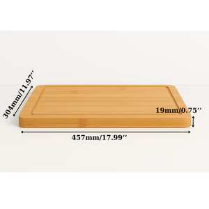 Heavy Duty Acacia Wood Cutting Board Large Size Wooden Chopping Board for <b>Kitchen</b> Meat Vegetable Durable Food Prep - Product Image 1