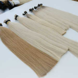 Meilleurs cheveux vietnamiens vierges blonds extensions de cheveux en vrac qualité supérieure avec des cheveux bruts blanchis de Asianslavichair - Product Image 5