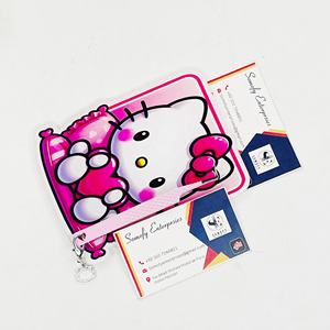 Pince à cils Hello Kitty en acier inoxydable, design personnalisé, écologique, durable, réutilisable, prix de gros, faible MOQ, meilleur choix - Product Image 6