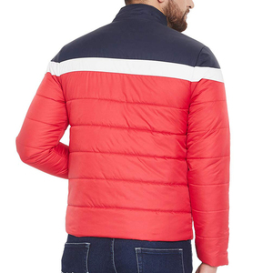 Chaqueta Acolchada Ligera Resistente al Agua para Hombre - Chaqueta con Cuello Alto y Cremallera Sólida a Prueba de Viento para Deportes al Aire Libre en Invierno - Product Image 5