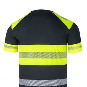 Chaleco de Seguridad Reflectante de Alta Visibilidad, Malla Fluorescente de Poliéster de Secado Rápido, Unisex, Ropa de Trabajo Sublimada, Detección de Agujas - Product Image 5