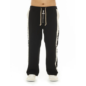 Pantalones Deportivos Casuales de Cintura Alta para Hombre, 100% Algodón, Personalizados al por Mayor, para Gimnasio y Running - Product Image 1