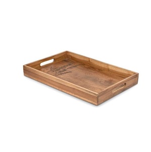 Bandeja Rectangular de Madera Hecha a Mano, Moderna, Multifuncional, Ecológica, Resistente al Agua, Segura para el Contacto con Alimentos, Personalizable - Product Image 2