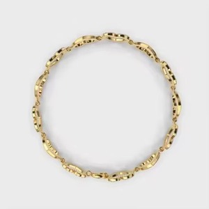 กำไลข้อมือเทนนิสโมอิสซาไนต์คุณภาพสูง เงินแท้ 925 ชุบทอง 18K ดีไซน์ทันสมัยสำหรับทุกเพศ พร้อมใบรับรอง - Product Image 1