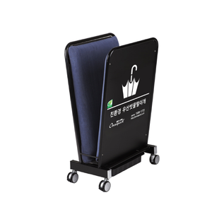 Séchoir à parapluies mini écologique, durable et respectueux de l'environnement, support en acier inoxydable poli, nettoyage double face - Product Image 1