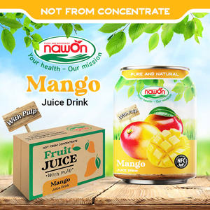 Échantillon Gratuit Jus de Mangue avec Pulpe de Mangue 250ml en Canette NAWON Alimentation et Boissons au Vietnam Faible MOQ Fournisseur de Fruits Tropicaux Direct Usine - Product Image 3