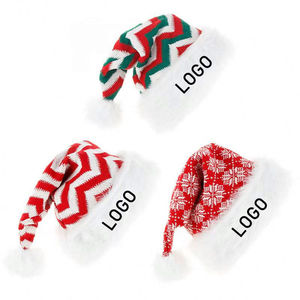 Custom <b>Bobble</b> <b>Hat</b> Thick Skully <b>Knitted</b> Pom Beanie Wholesale Ski Warm Winter Cap Unisex Common Made Durable Polyester/Cotton - Product Image 6