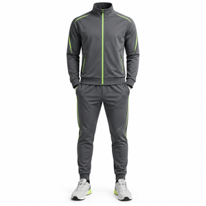Survêtements à capuche unis pour hommes 2026, légers, respirants, séchage rapide, 100 % coton, confortables, haute qualité, style streetwear - Product Image 4