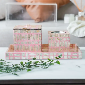 Ensemble brûleur à bakhoor NovaShell avec incrustation de nacre, porte-encens de luxe en coquille irisée pour la maison moderne et les cadeaux haut de gamme - Product Image 5