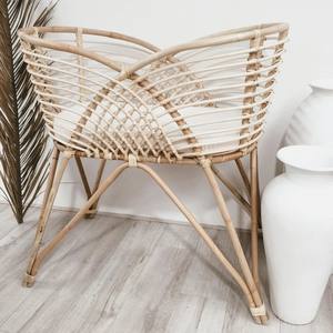 Lit bébé en rotin naturel en gros pour la décoration de la chambre de bébé, berceau à bascule en promotion - Product Image 6