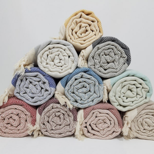 ผ้าห่มนวมขนาดใหญ่ 100% ผ้าฝ้าย 130×180 ซม. นุ่ม หนา ปักลายพู่ห้อย ผ้าห่มนวมสำหรับงีบหลับ โรงงาน OEM ขายส่ง - Product Image 4