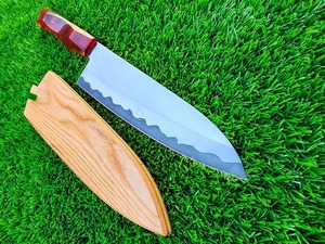 Cuchillo de Chef Forjado a Medida, Cuchillo de Cocina Premium con Mango de Resina y Hoja Afilada como una Navaja, para Preparación de Alimentos - Product Image 3