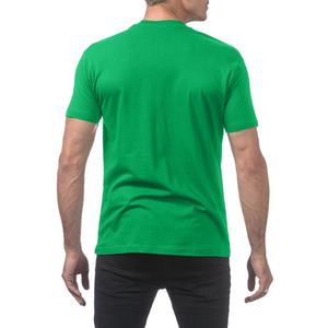 T-shirts légers pour hommes en mélange de coton actif avec matière personnalisée 52 % coton 48 % polyester - Product Image 3