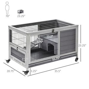Recinto per Gatti - Gabbia per Animali Domestici di Grandi e Medie Dimensioni, Design Semplice, Facile da Montare - Product Image 3