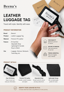 Étiquette de bagage personnalisable en PU avec motif uni, couleur et logo sur mesure, étiquette vierge fabriquée en usine, étiquette nominative pour valise de voyage - Product Image 4
