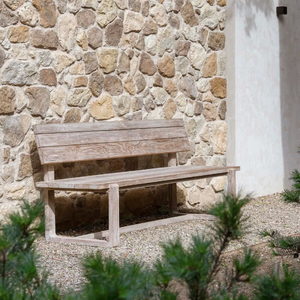 Modern Design Solar Patio <b>Bench</b> Furniture for Outdoor Seating Made of High Quality and Durable Teak <b>Wood</b> Eco-friendly - Product Image 3