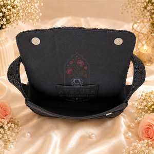Bolso de Mano de Tela Azul Hecho a Mano por Ali Fashion Art, Diseño de Silla de Playa, Forma Personalizada, Alfombrillas y Almohadillas Ecológicas de Lujo y Duraderas - Product Image 4