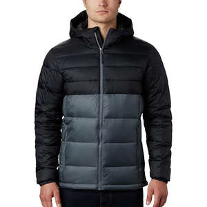 Veste matelassée pour homme avec logo personnalisé, veste d'hiver chaude, veste légère pour le sport de plein air, coupe-vent, fournisseur en gros - Product Image 1