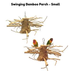 Perchoir en racine de bambou de haute qualité, naturel, écologique, robuste, provenant d'Indonésie - Product Image 2