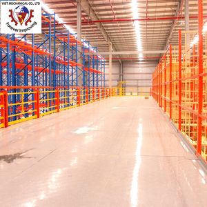 Mezzanine Floor Racking System Designed to <b>Maximize</b> Vertical Storage Space with Strong Structure and Flexible Warehouse Layout - Product Image 2