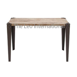 Mesas de Centro de Lujo con Base de Diseño en Metal de Calidad Superior con Acabado Dorado y Tapa Redonda de Mármol Blanco - Product Image 2