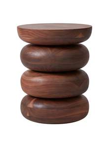 Compact Wooden Side Table Ideal For <b>Small</b> Spaces <b>Bedroom</b> Corners <b>Sofa</b> Sides And Reading Areas - Product Image 5