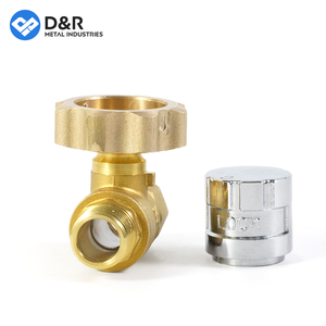 <span class=keywords><strong>Vanne</strong></span> à boisseau sphérique droite en laiton D&R D&R Factory Direct Sales, best-seller (DN15 1/2\") avec verrouillage - FPM 245g - Product Image 6